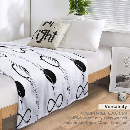 Commander Tattoo Throw Blanket