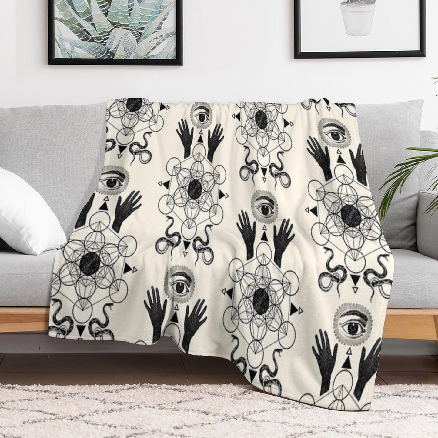 Alchemy of Mind Throw Blanket