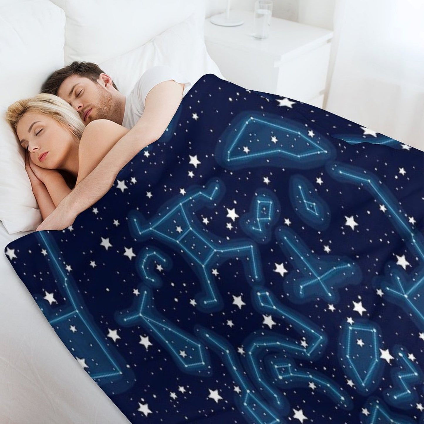 Star Clusters Throw Blanket