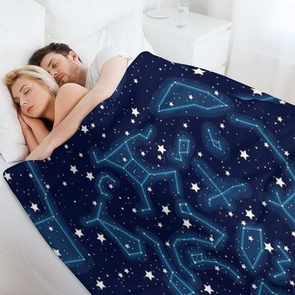 Star Clusters Throw Blanket