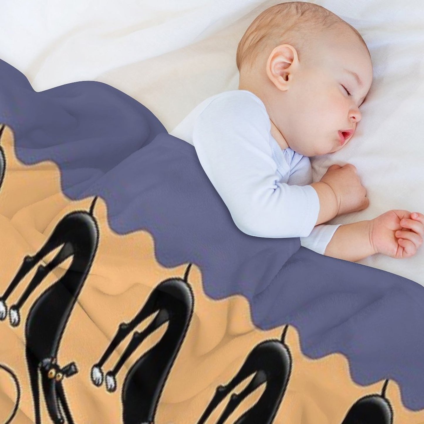 Bowdown Pattern Throw Blanket