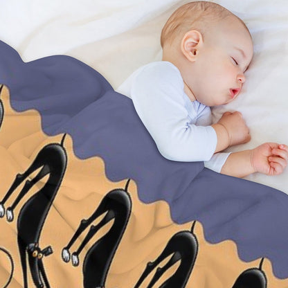 Bowdown Pattern Throw Blanket