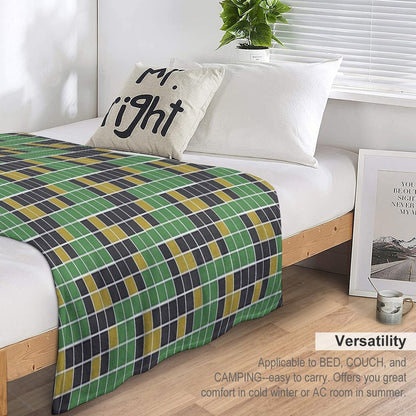 Wordle Grid Throw Blanket