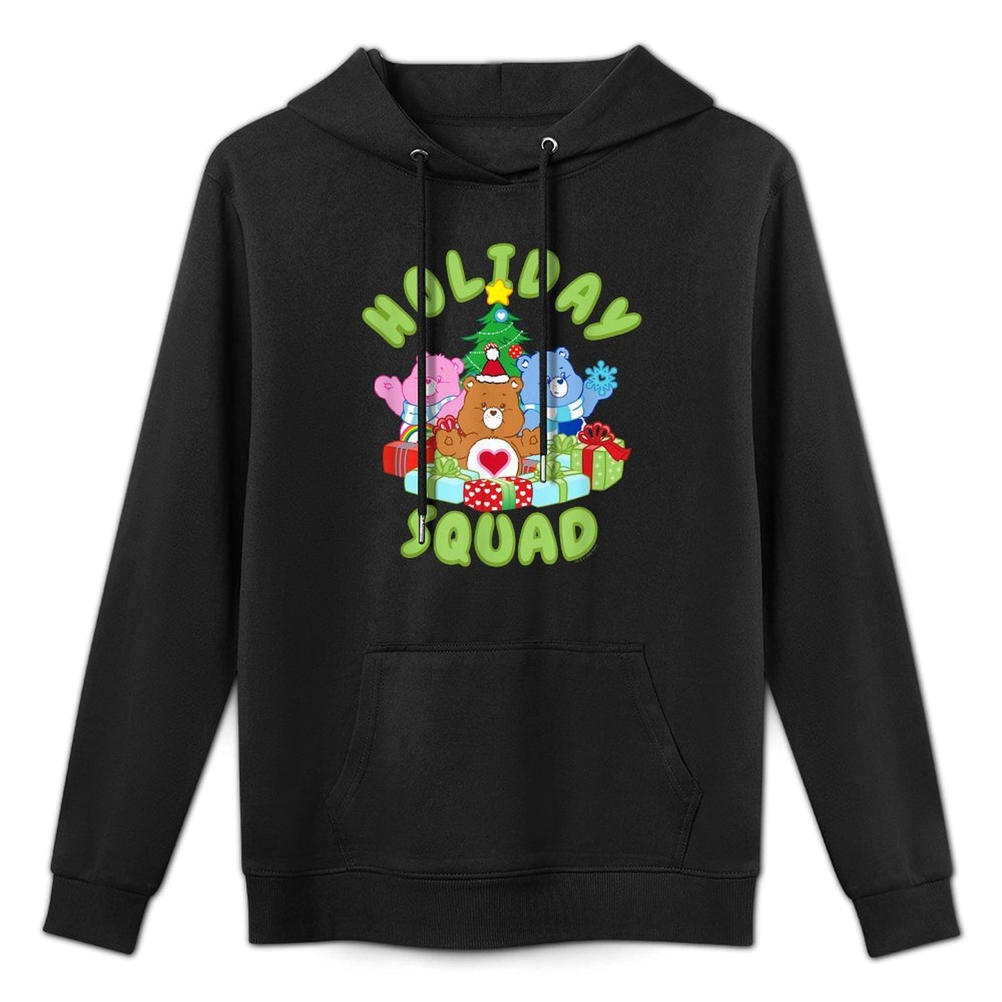 Care Bears Christmas Presents Tenderheart Bear Holiday Squad Machine Washable Hoodie