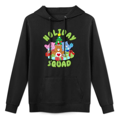Care Bears Christmas Presents Tenderheart Bear Holiday Squad Machine Washable Hoodie