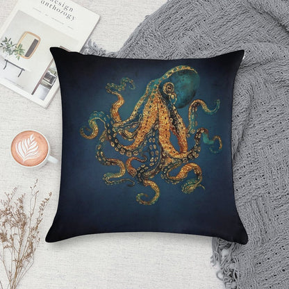 Underwater Dream IV Soft Washable Throw Pillow