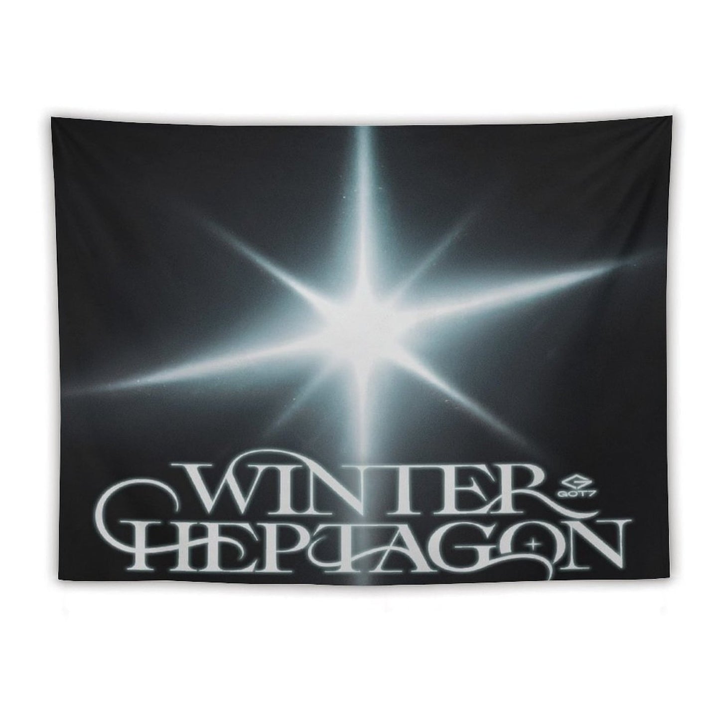 GOT7 - WINTER HEPTAGON (English Translation) Tapestry