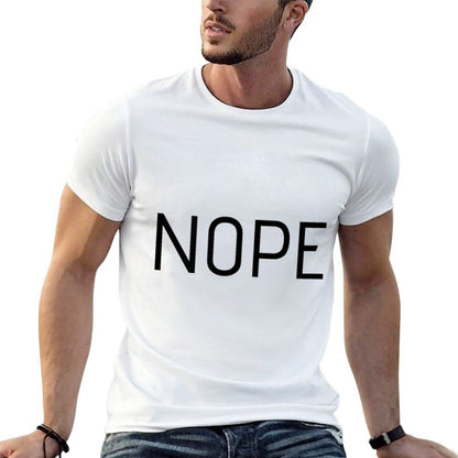 NOPE  Oversized Silhouette T-Shirt