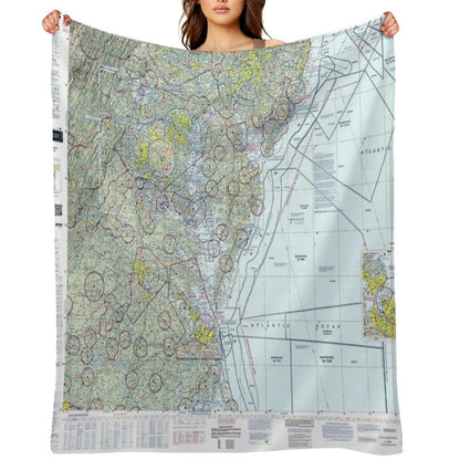 Wash DC Sectional Throw Blanket