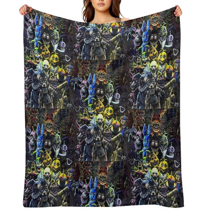 FNAF - The Night Shift Throw Blanket