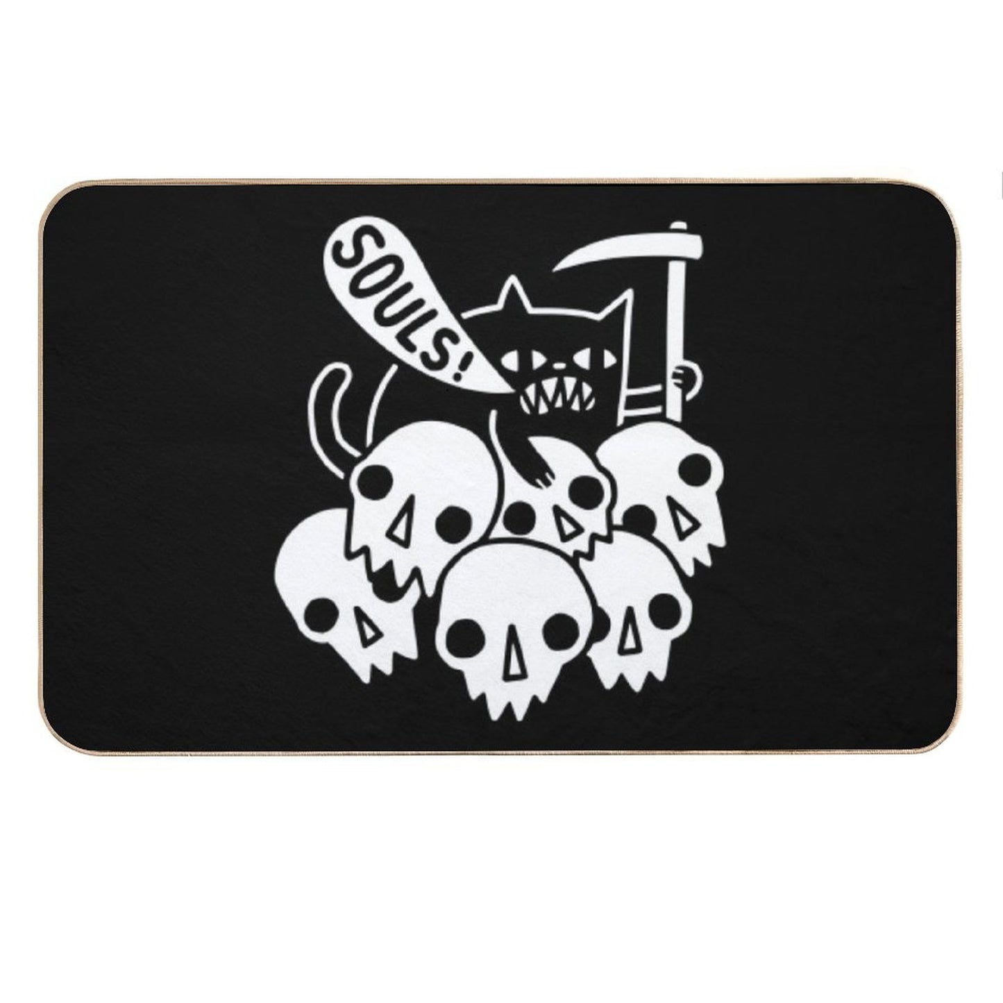 Cat Got Your Soul Bath Mat