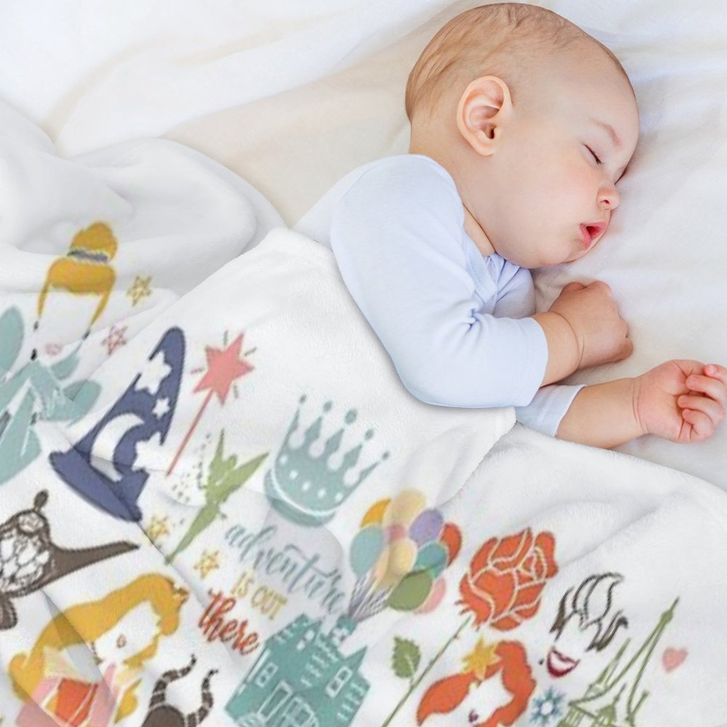 Vacay Inspired Vacation Graphic Tee Throw Blanket