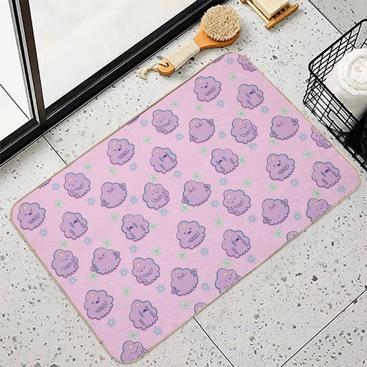 Lumpy Space Princess (Adventure Time)  Slip-Resistant Bath Mat