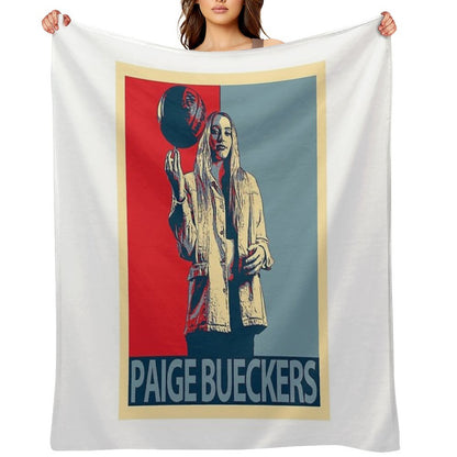 Paige Bueckers Throw Blanket