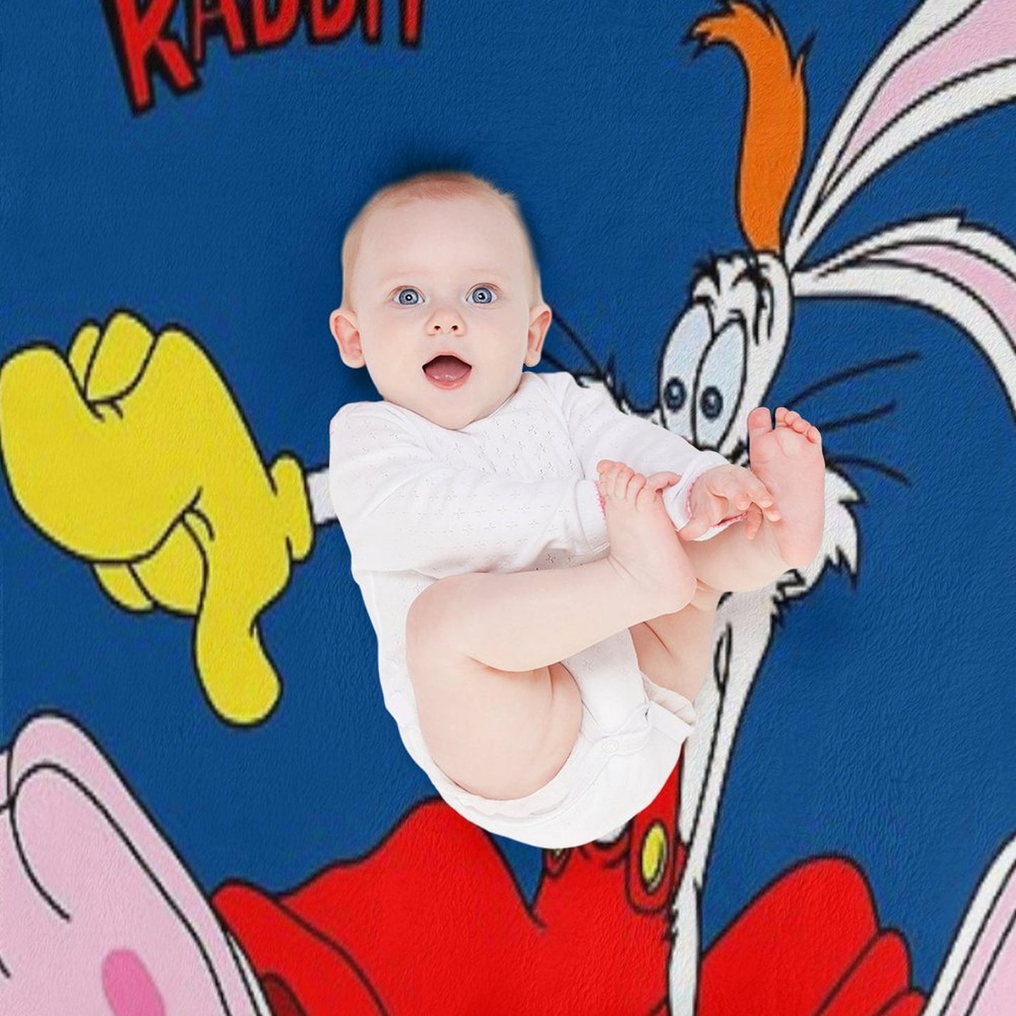 Roger Rabbit I Throw Blanket