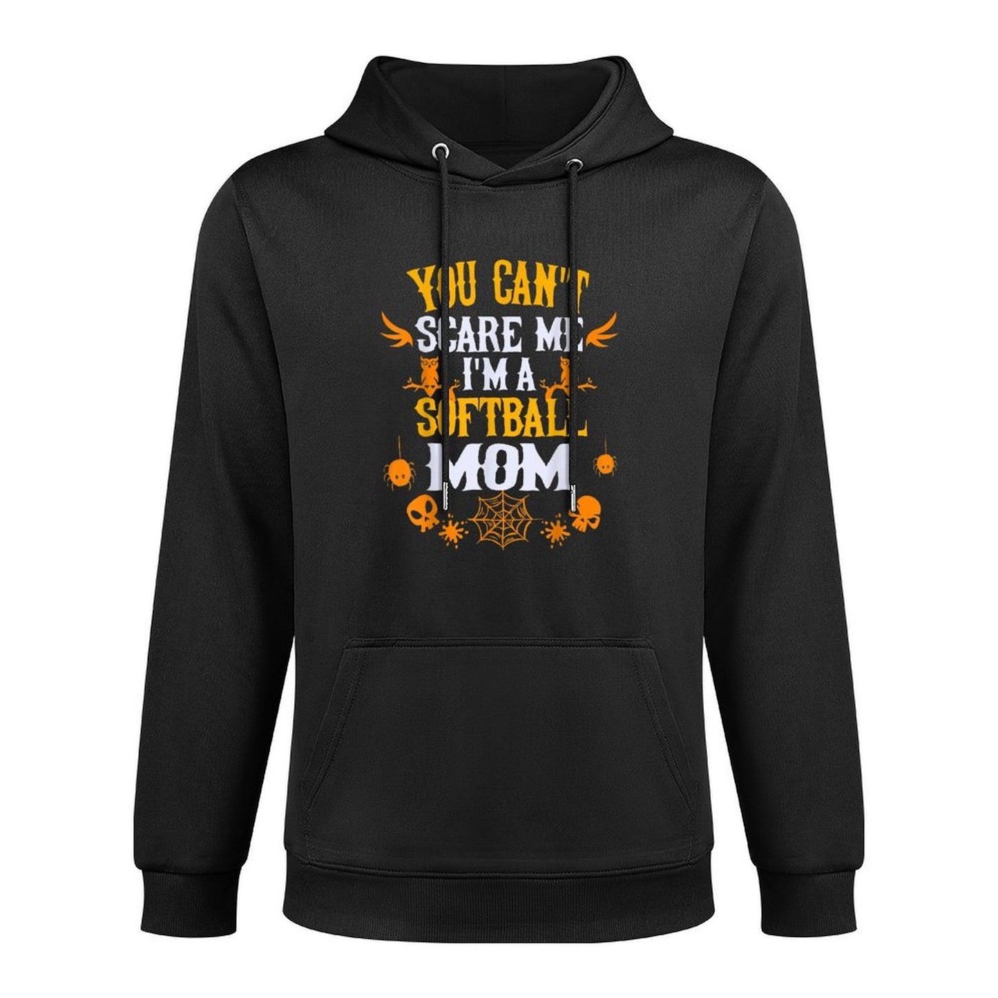 You Cant Scare Me Im A Softball Mom Halloween Customizable Surface Hoodie