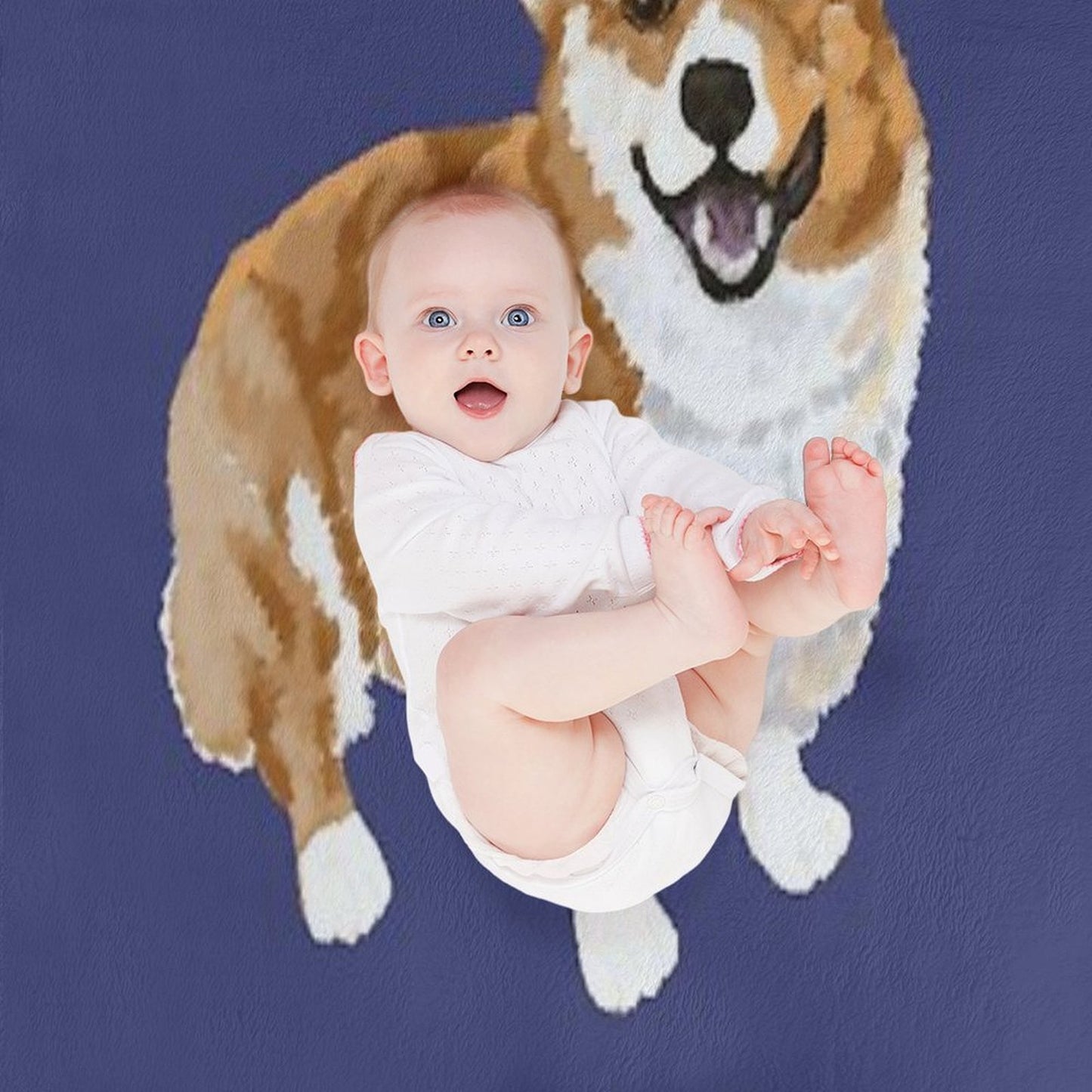 Fluffy Boy Throw Blanket