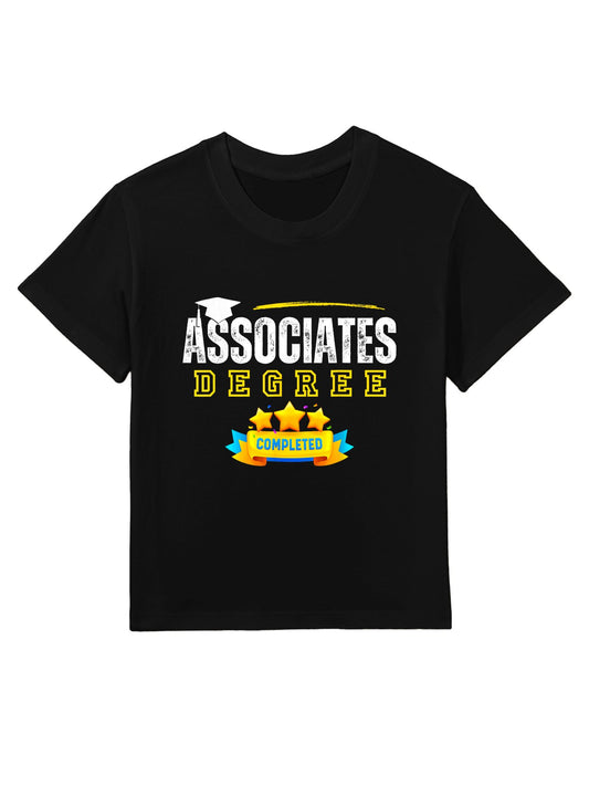 Associates Degree Graduation Senior Celebration Grad Party Kids T-Shirt