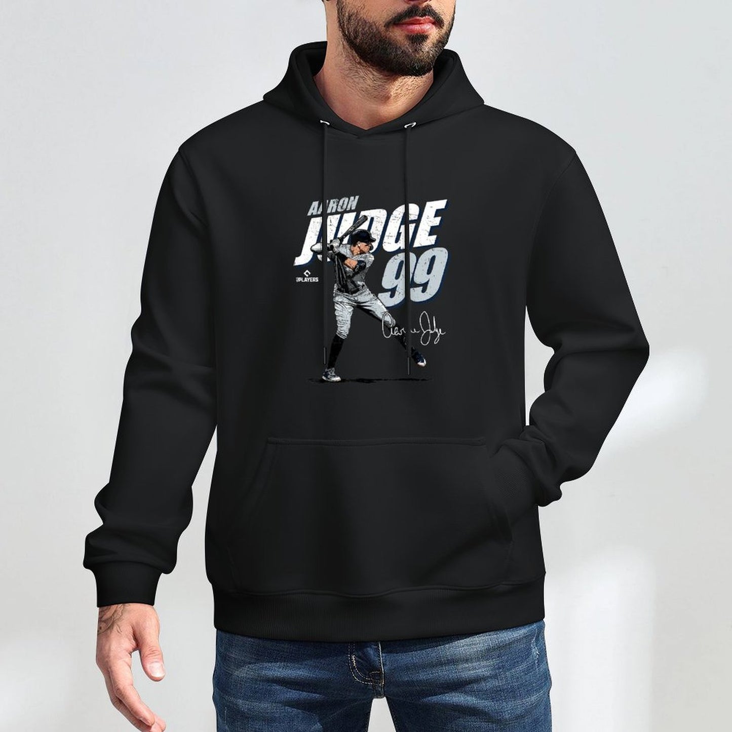 MLBPA - Major League Baseball Aaron Judge - MLBJUD3001 Relaxed Fit Hoodie