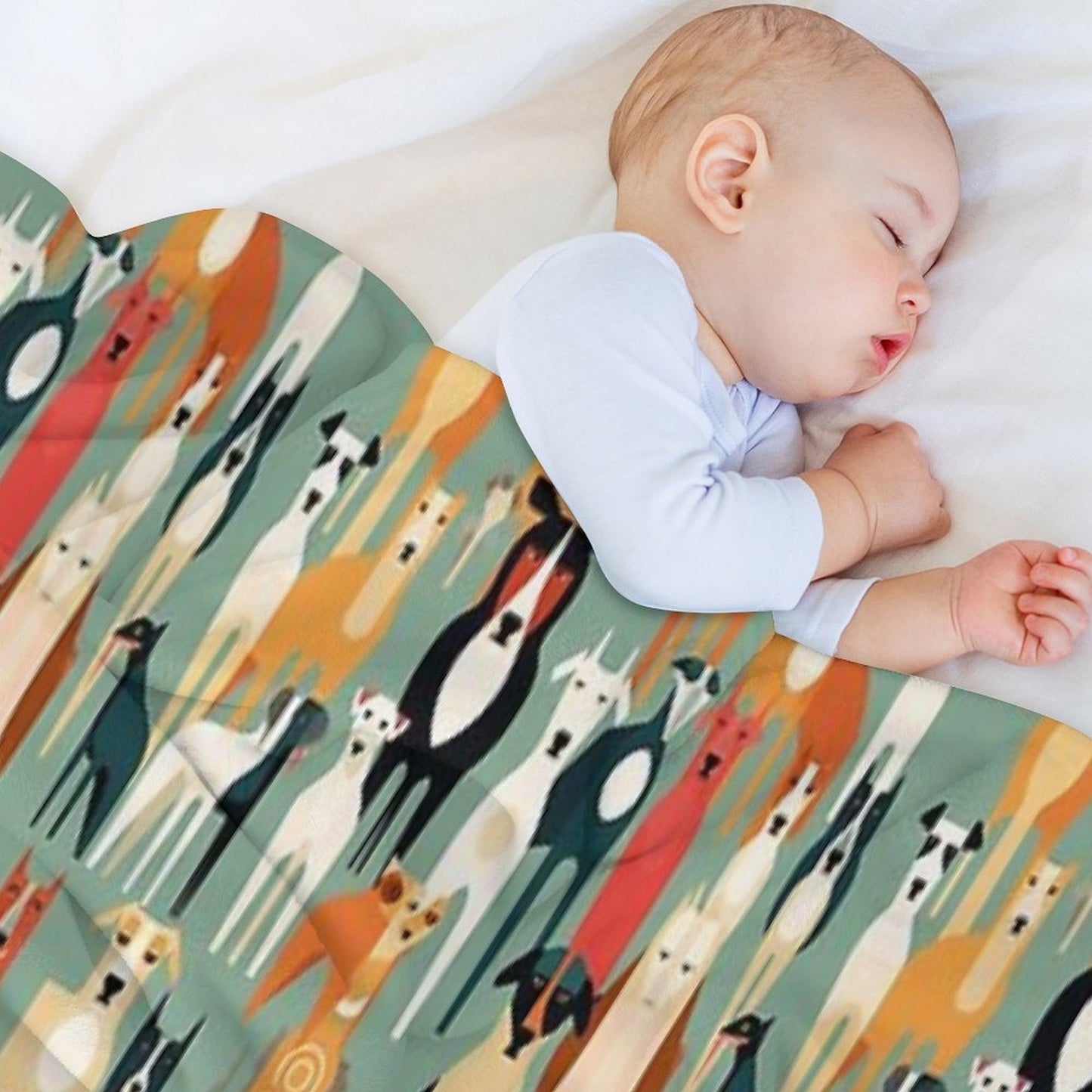 For The Love of All Dogs Throw Blanket