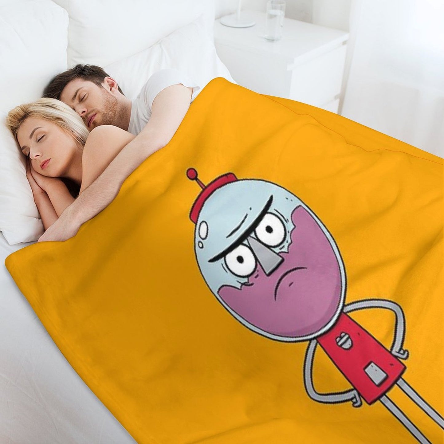 Regular Show - Benson Throw Blanket