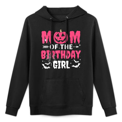 Mom Of The Birthday Girl Halloween Costume Spooky Party Fun Layering Staple Hoodie