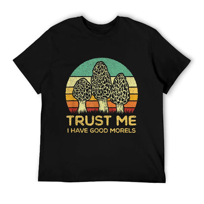 Morel Mushroom Funny Foraging Morels Hunters T-Shirt