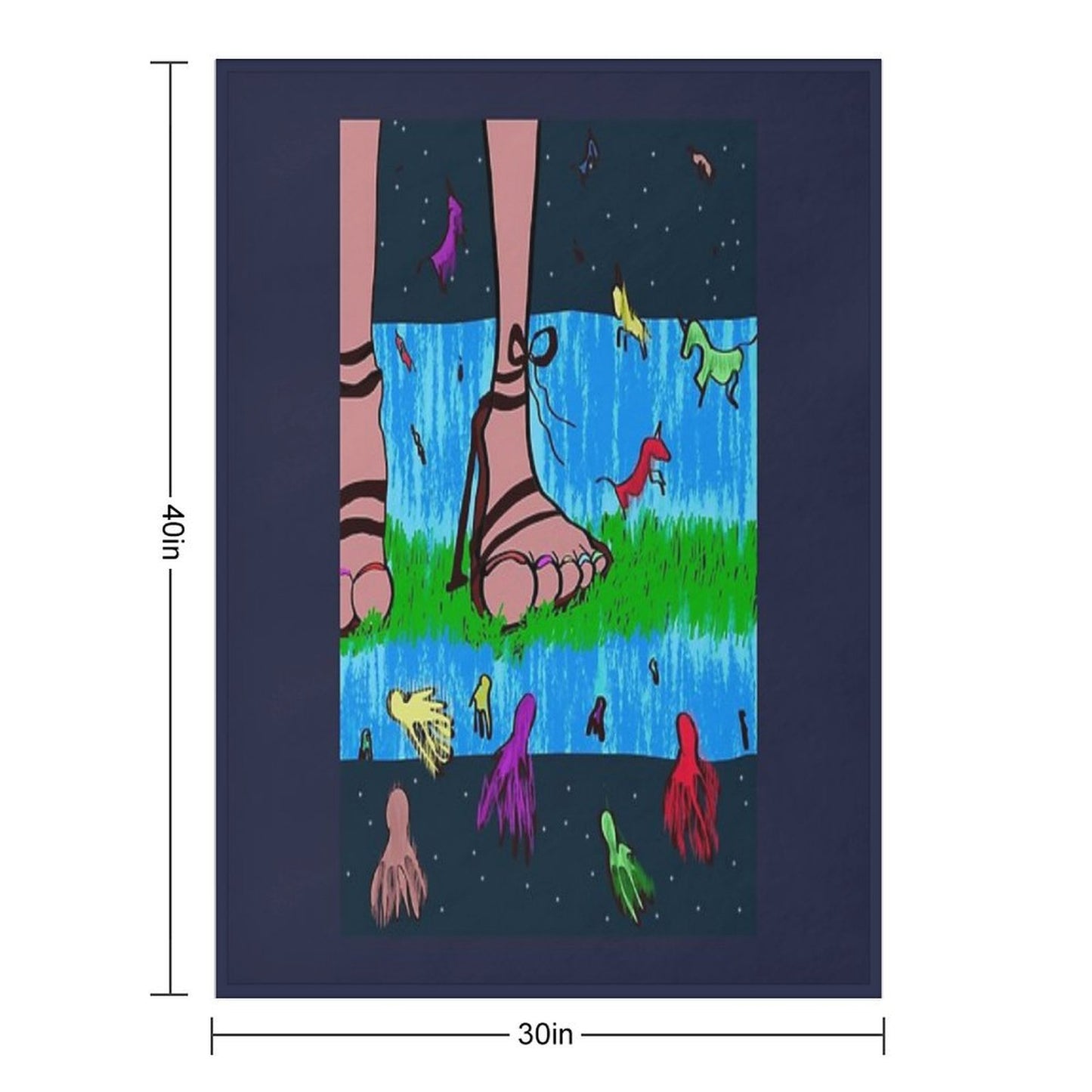 Day Dreaming Throw Blanket