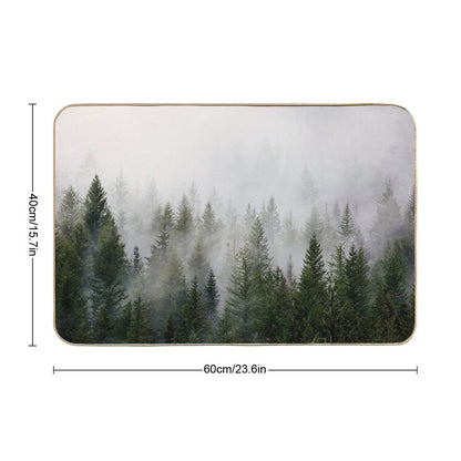Misty Forest Bath Mat