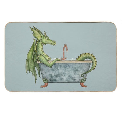 Dragons Love Bubble Baths Bath Mat