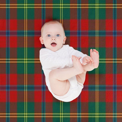 HUTCHINSON (Hutcheson) Tartan ✧ Border Reiver Clan & Family Name Plaid Throw Blanket
