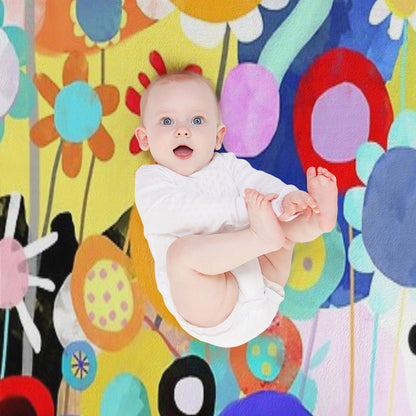 Tú Eres Mi Refugio Y Mi Verdad - Ruth Fitta-Schulz Throw Blanket