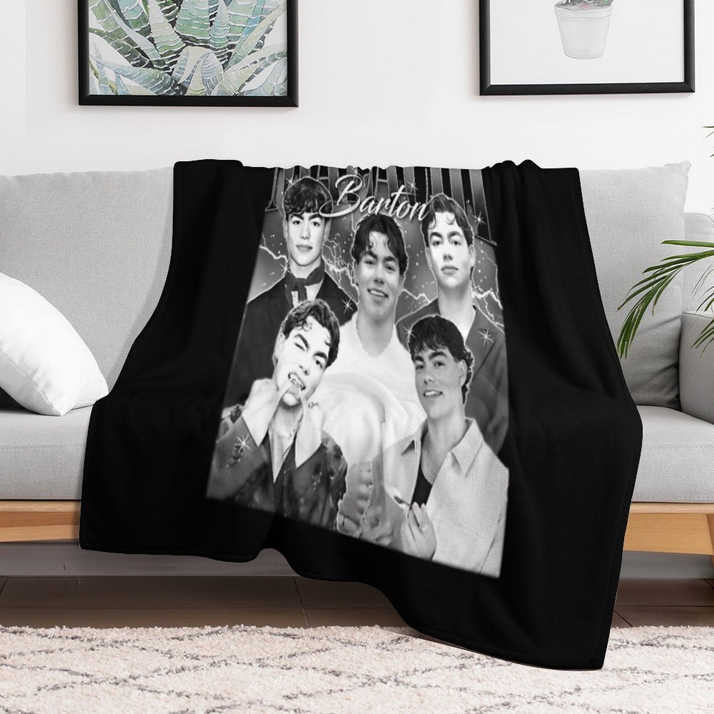 Malachi Barton Throw Blanket