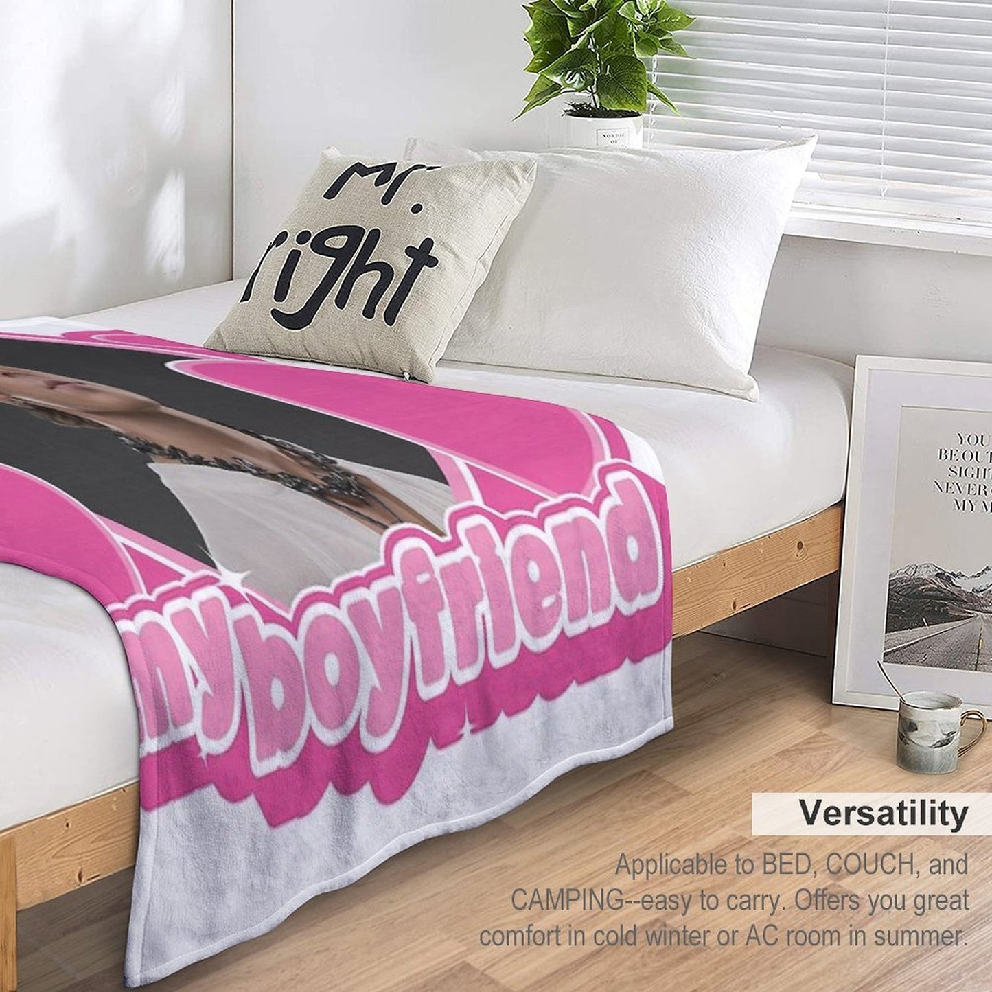 Finnick Boyfriend Throw Blanket