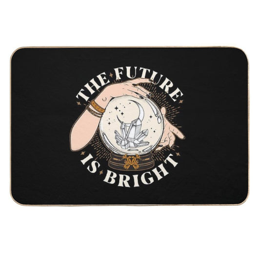 The Future Is Bright  Slip-Resistant Bath Mat