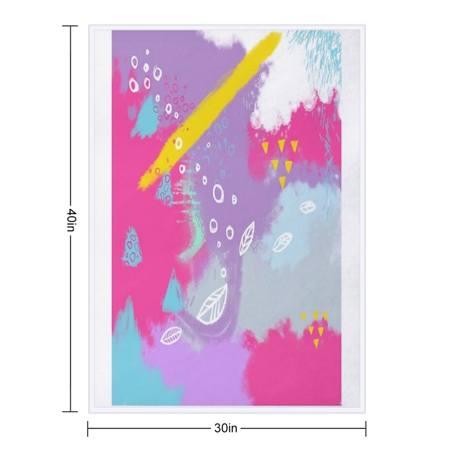 Be Bright New Design by What-Katy-Loved Throw Blanket