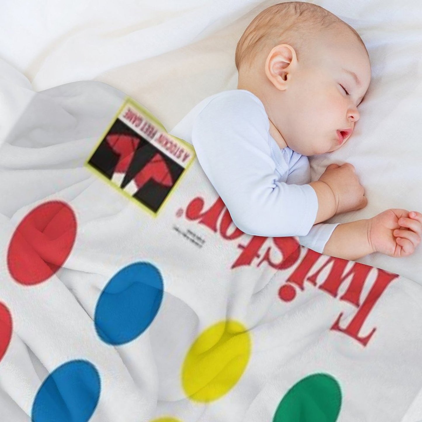 The Twister Game Blanket Throw Blanket