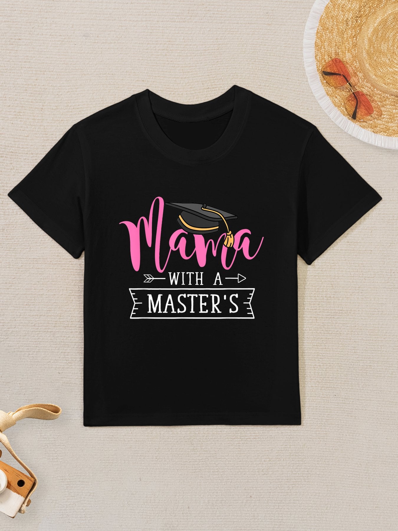 Master’s Degree Mama MBA Masters Degree Graduation Kids T-Shirt