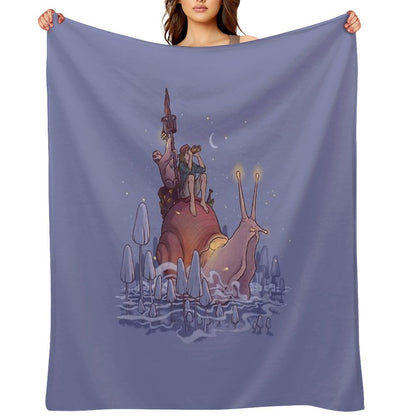 Sluggage Throw Blanket