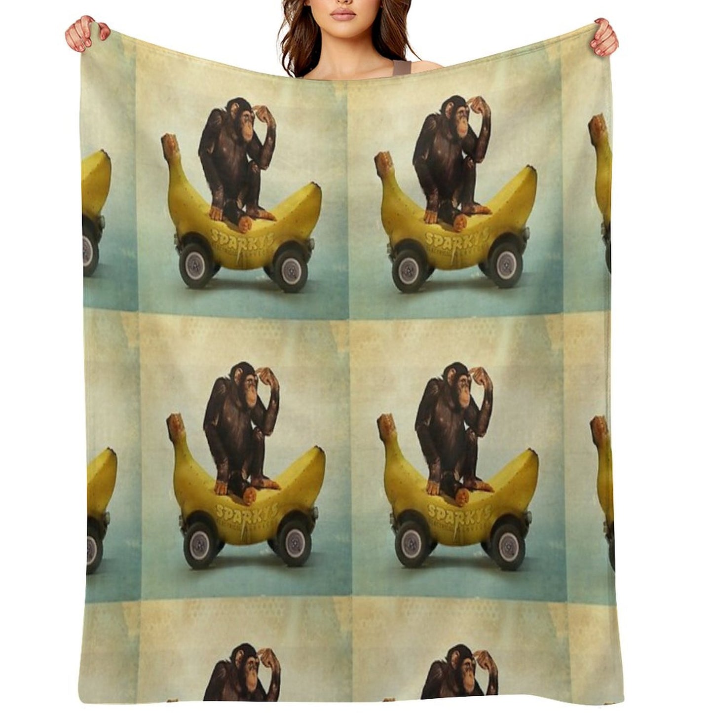 Sparky's Electrical Services Throw Blanket