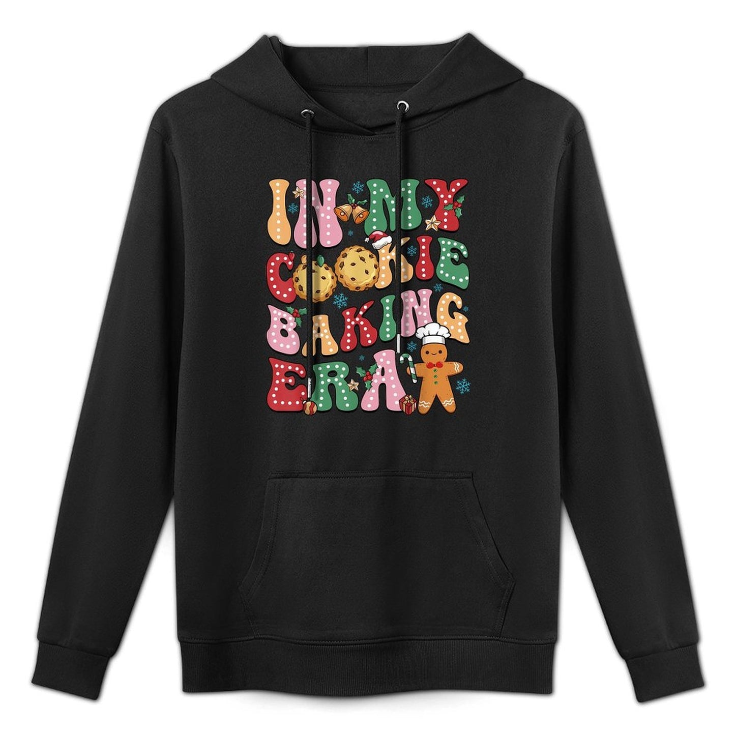 In My Cookie Baking Era Christmas Cookie Baker Shape Retention Hoodie