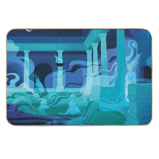 Night at The Baths - Aqua Bath Mat