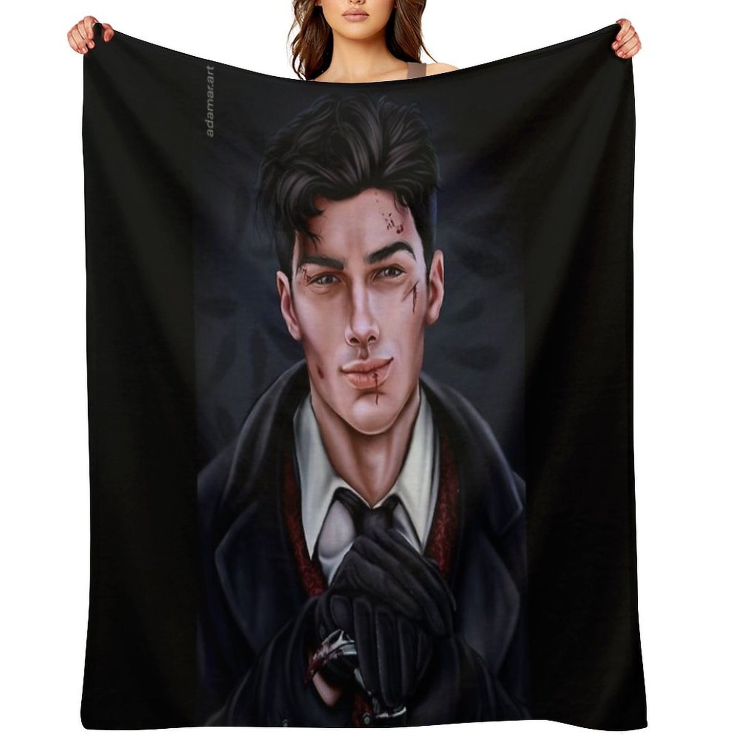 Kaz Brekker Throw Blanket