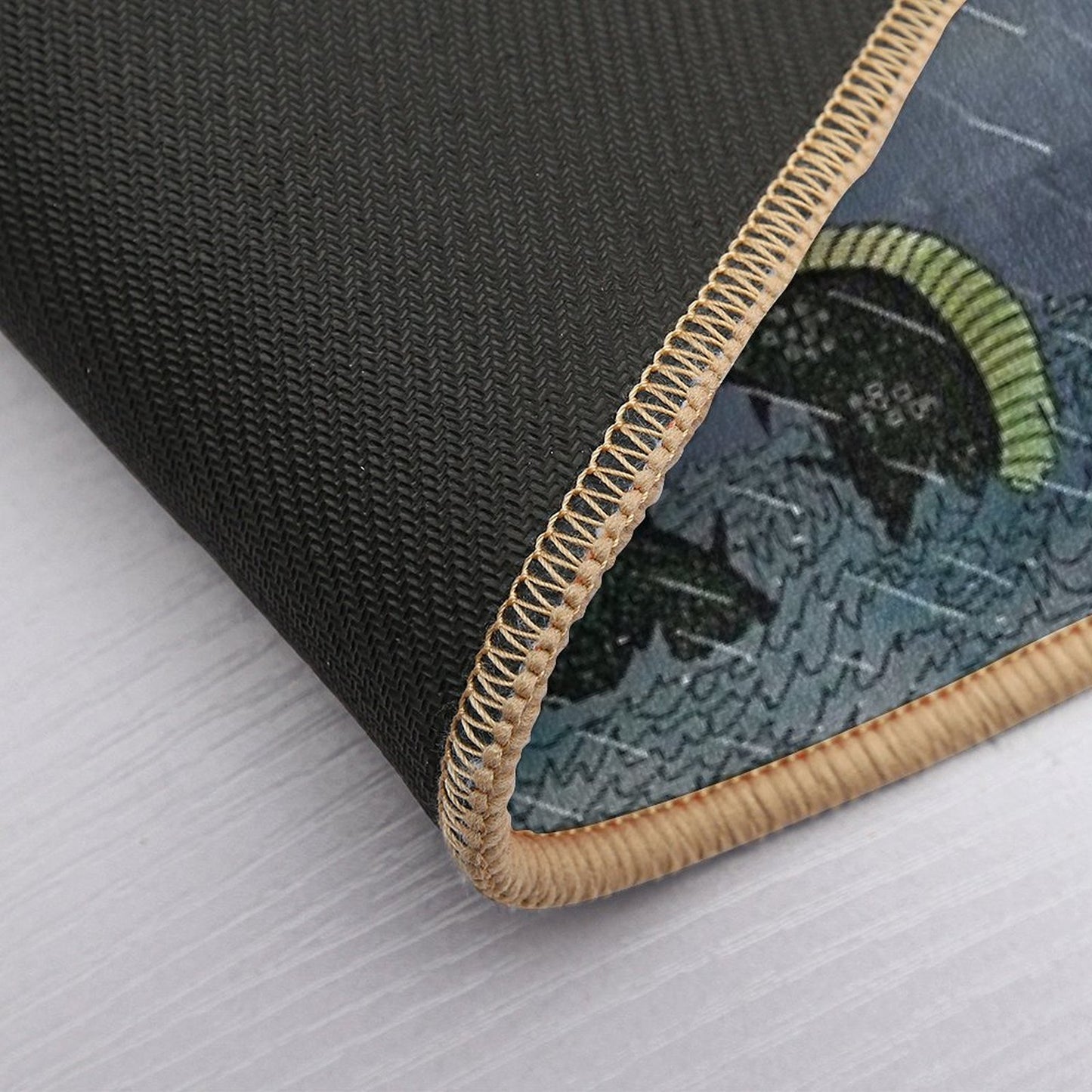 Vikings & Sea Serpent Bath Mat