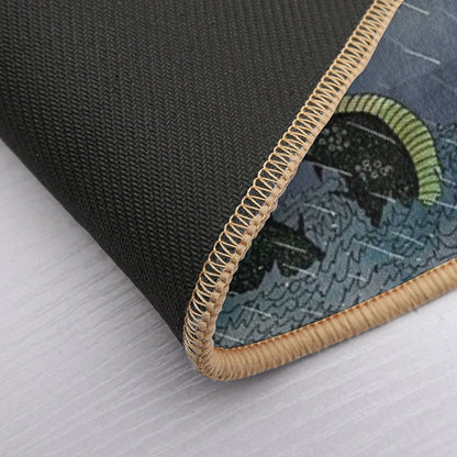 Vikings & Sea Serpent Bath Mat