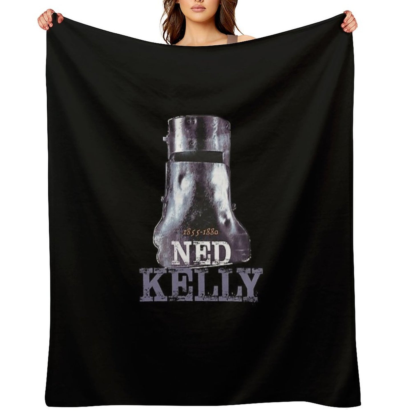 Ned Kelly Throw Blanket