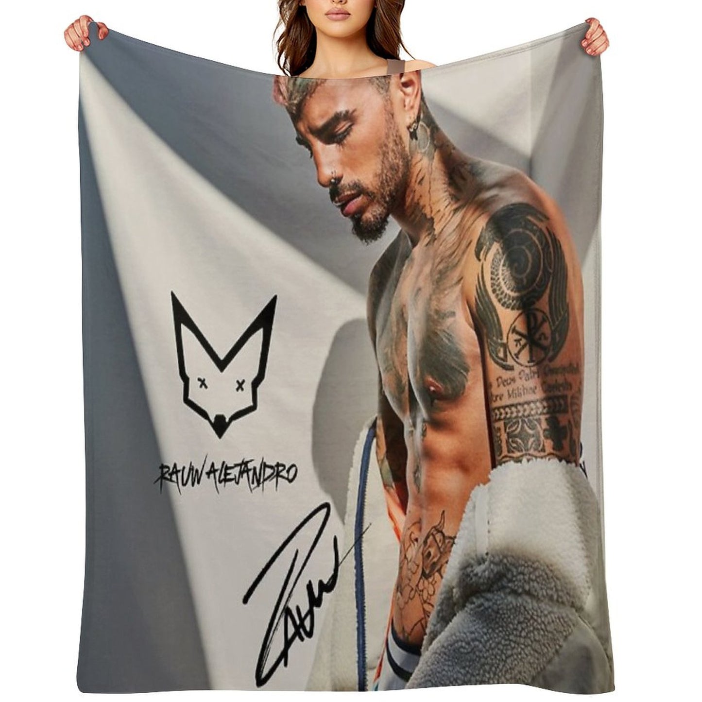 Alejandro with Signature Throw Blanket