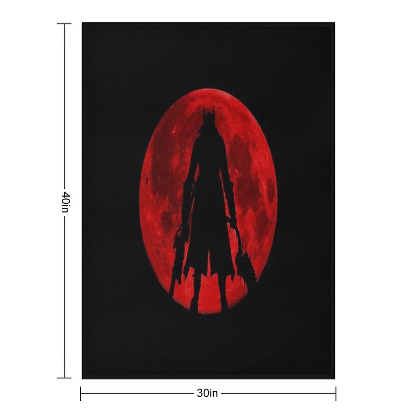 Bloodborne Throw Blanket