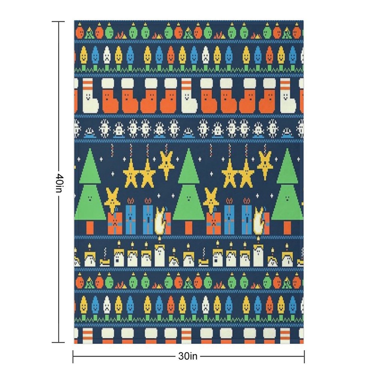 Merry Christmess Throw Blanket