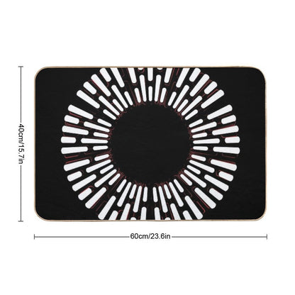 Death Star Lighting Bath Mat